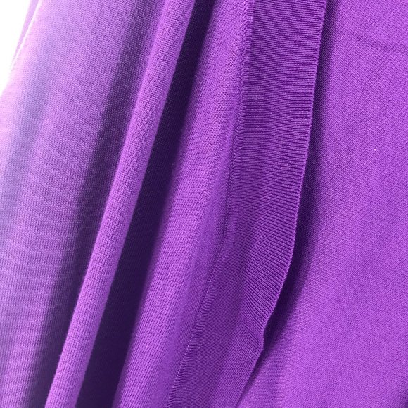 NEW🌸Purple Plus Size Open Long Cardigan - Picture 5 of 7